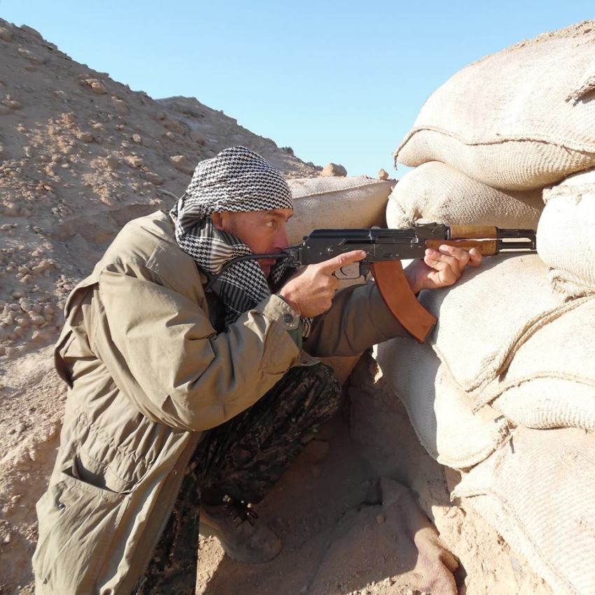 American-born Dean Parker fighting against ISIS.