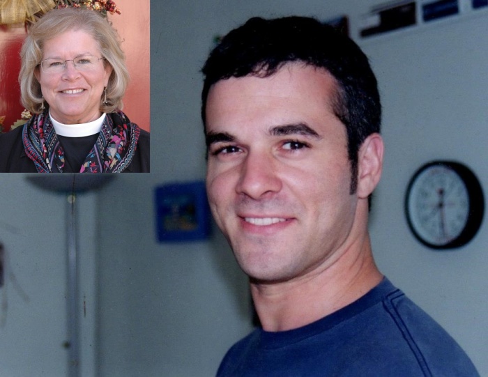 Episcopal Bishop Heather Cook, 58 (inset) and Thomas Palermo, 41.