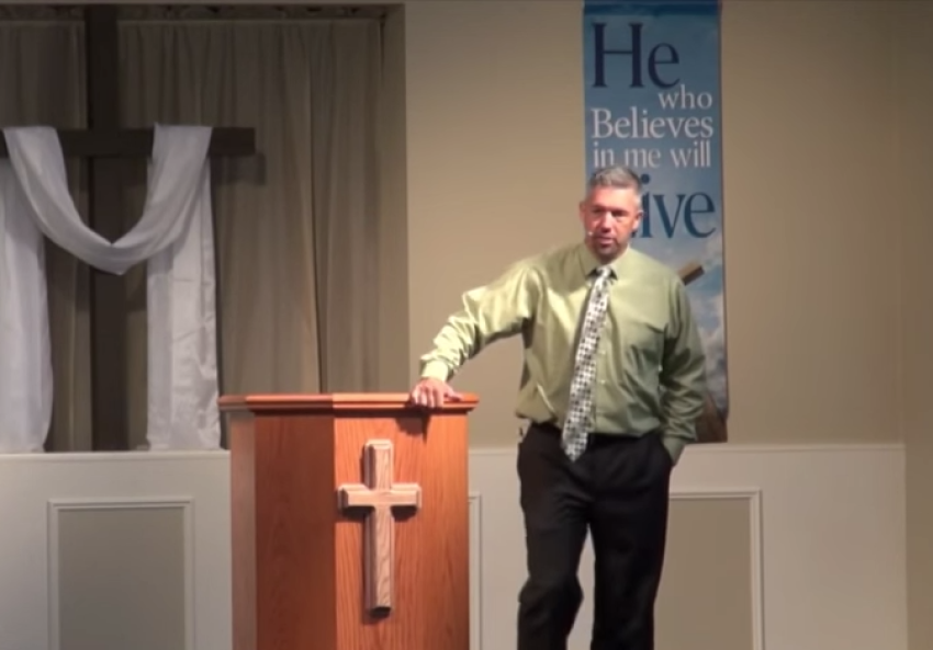 Pastor Eric Dammann.