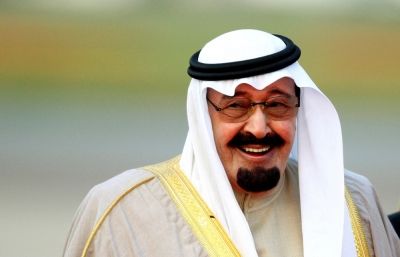 Saudi Arabia's King Abdullah arrives at Heathrow Airport in west London, England, October 29, 2007. On the eve of a state visit to Britain, King Abdullah accused Britain of failing to do enough to combat international terrorism and said al-Qaeda remained a major threat.