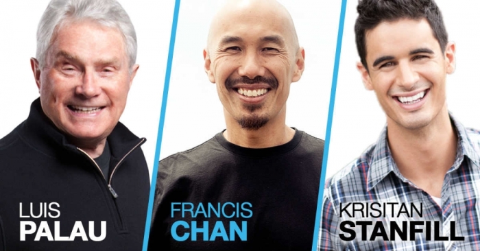 Luis Palau, Francis Chan, and Kristian Stanfill are part of the Luis Palau Association's Re:New conference gatherings being held in the New York City metro area Feb. 10-13, 2015.