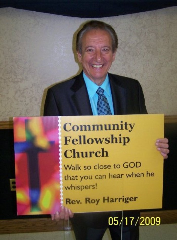 Pastor Roy Harriger, 70.