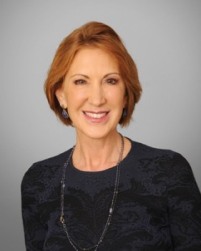 Carly Fiorina, former CEO of Hewlett-Packard.