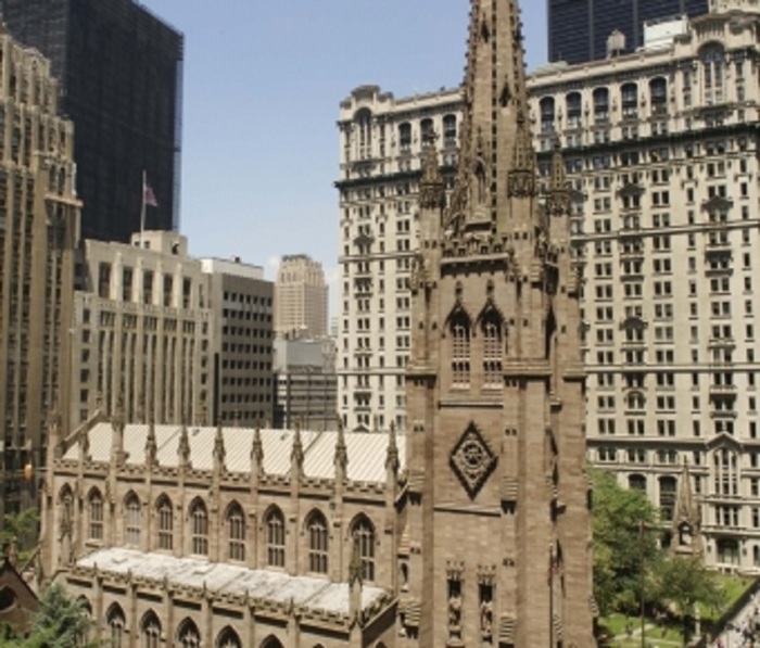 Trinity Wall Street Church, an Episcopal congregation in Manhattan, New York.