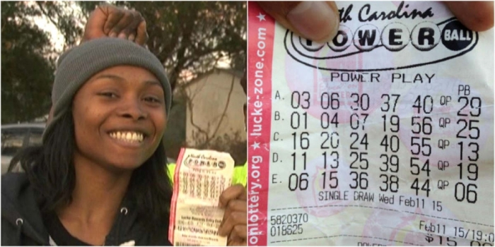 Marie Holmes, a single mother of four from Shallotte, North Carolina, says he is one of the three winners of the 4 million Powerball lottery.