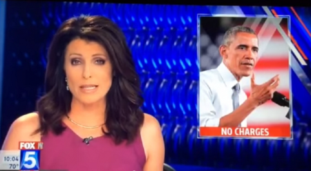 Fox affiliate news channel from San Diego, California, KSWB-TV, mistakenly pictures President Barack Obama as a rape suspect.