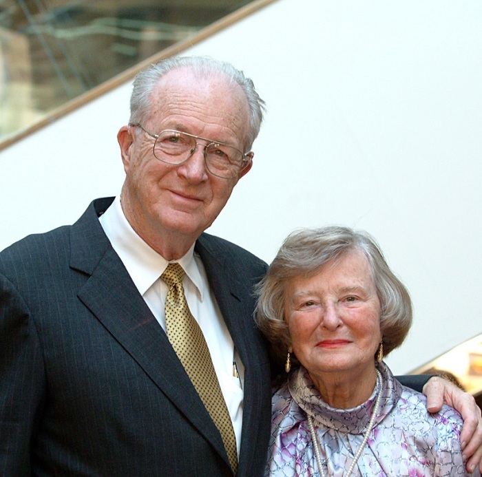 Dr. Jack Willke and his wife, Barbara.
