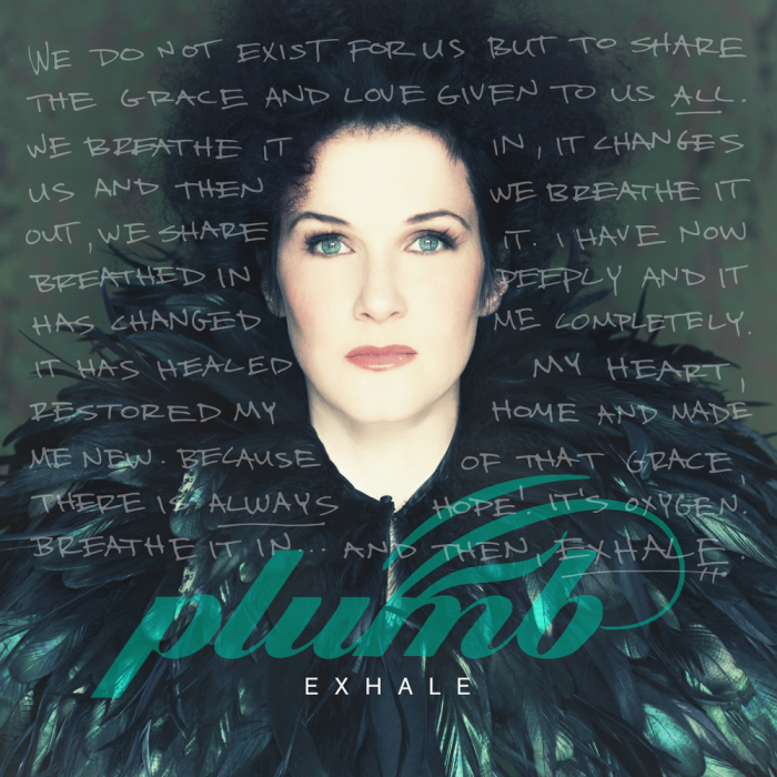 The cover art for singer Plumb's forthcoming album 'Exhale' which is set to release on May 5, 2015.