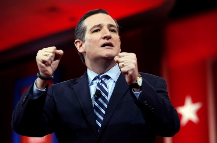 Texas Senator Ted Cruz speaks at the Conservative Political Action Conference (CPAC) at National Harbor in Maryland February 26, 2015.