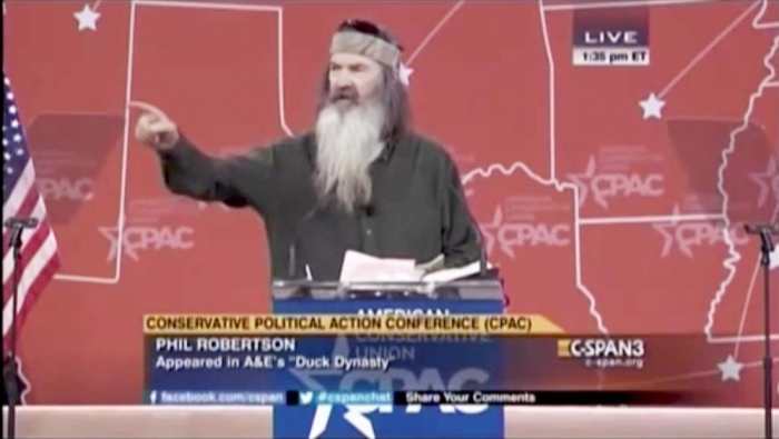 'Duck Dynasty' star Phil Robertson at CPAC 2015