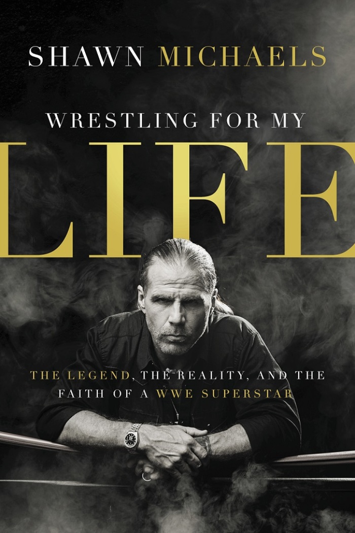 The book 'Wrestling For My Life: The Legend, The Reality, and the Faith of a WWE Superstar' by World Wrestling Entertainment professional wrestler Shawn Michaels.