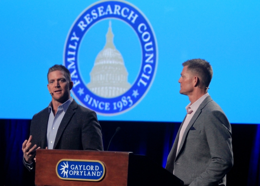 David and Jason Benham join Alan Robertson of