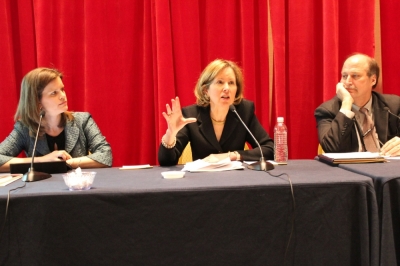 (L to R) Jennifer Marshall, vice president of the Institute for Family, Community, and Opportunity at The Heritage Foundation, Heather Mac Donald, the Thomas W. Smith Fellow at the Manhattan Institute, Wade Horn, former assistant secretary for Children and Families, on 'The Future of Marriage,' at the Conservative Political Action Convention, National Harbor, Md., Feb. 27, 2015.