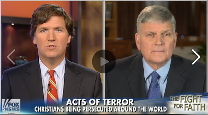 Franklin Graham on "Fox and Friends Weekend," March 8, 2015.