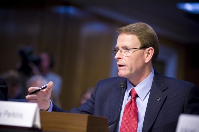 Family Research Council President Tony Perkins testifies before the Senate State, Foreign Operations Subcommittee on March 11, 2015.