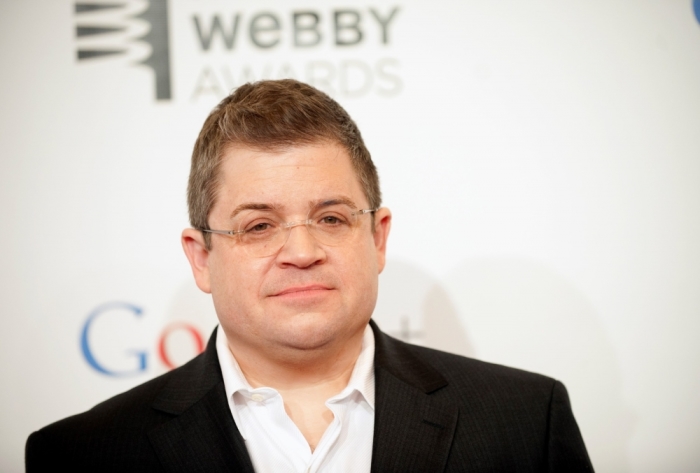 Comedian Patton Oswalt attends the 16th annual Webby Awards in New York, May 21, 2012.
