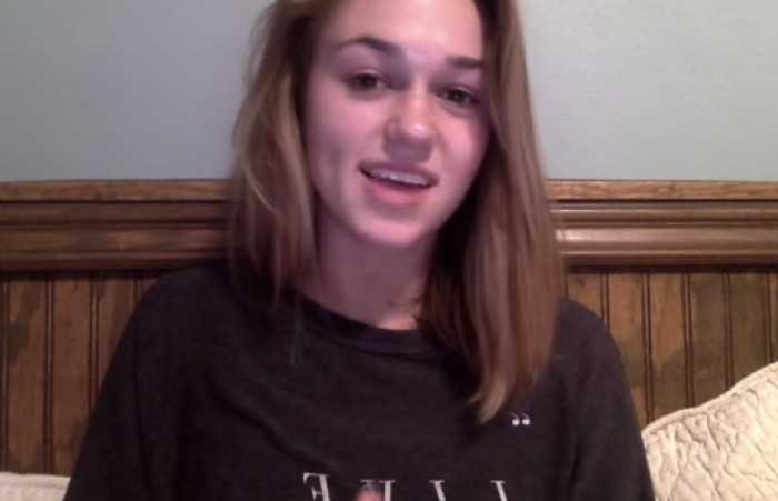 Sadie Robertson posted a video to YouTube on March 26, 2015.