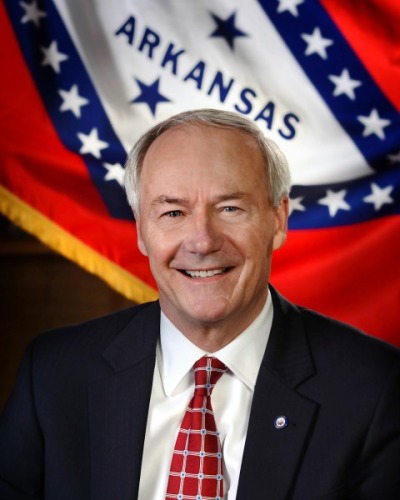 Asa Hutchinson is the Governor of Arkansas.