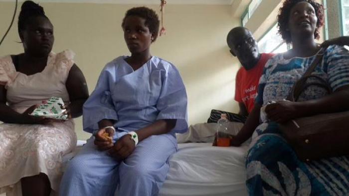 Christian student Cynthia Cheroitich, 19, said she prayed to God and drank lotion to survive for two days during and after the massacre at Garissa University College in Kenya.
