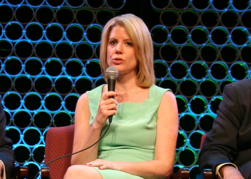 Kirsten Powers at the "Faith, Culture & Religious Freedom in the 21st Century" symposium, Washington, D.C., Oct. 10, 2013.