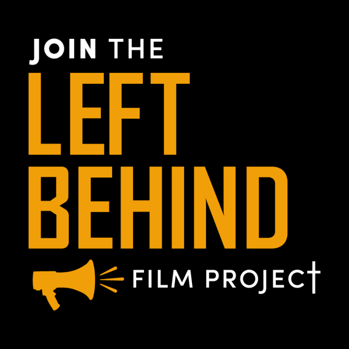 A poster from the 'Left Behind' Movie project.