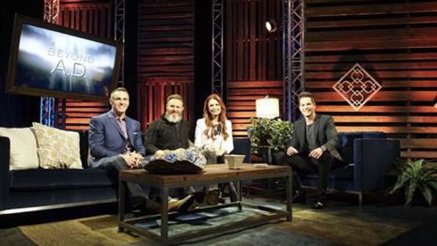 Roma Downey, Mark Burnett to appear on "Beyond A.D." with Jason Kennedy.