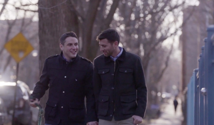 The gay couple that features in Hilary Clinton's 2016 campaign video