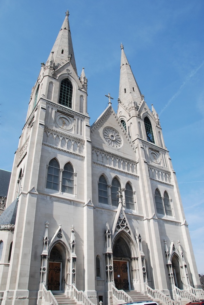 Most Holy Trinity Catholic Church, located in St. Louis, Missouri.