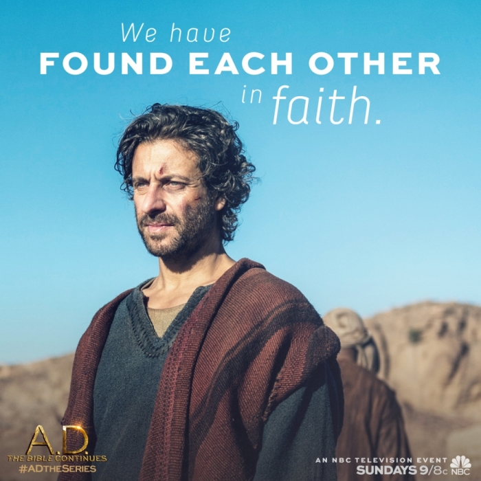 A new image from NBC's 'A.D. - The Bible Continues.'