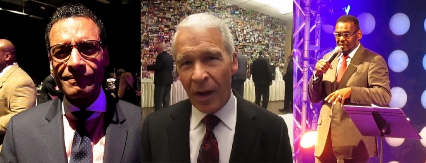 From left: Pastor A.R. Bernard, Joel Hunter and Bishop Harry Jackson.