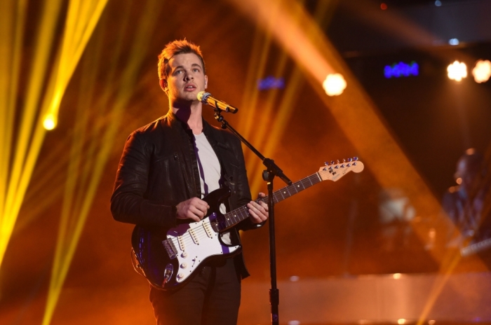 American Idol XIV finalist performs on American Idol on April 8, 2015.