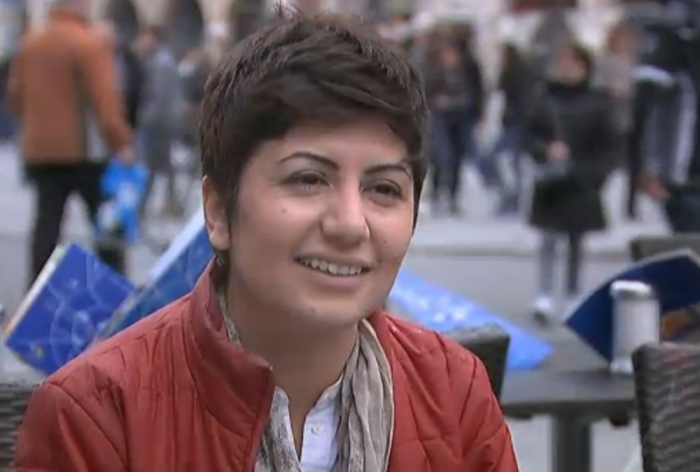 Syrian migrant Aliaa Hwijah sought refuge in Greece in May 2015.