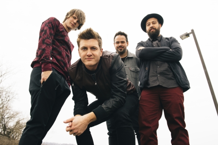 (L-R) Audio Adrenaline's new band members include Jack Campbell (drums ); Adam Agee (lead singer), Brandon Bagby (guitar, vocals); Dave Stovall (bass guitar)