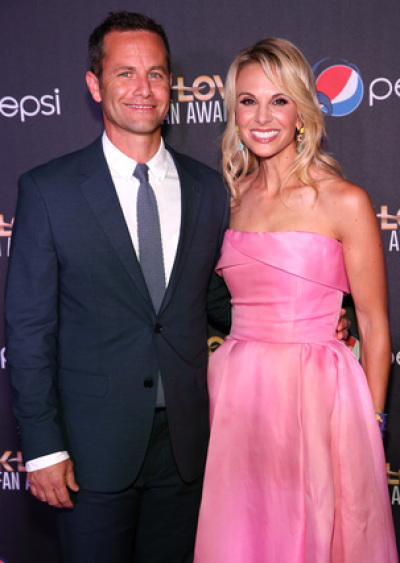 Kirk Cameron and Elizabeth Hasselbeck co-hosted the K-Love Fan Awards in Nashville, Tennessee, on May 31, 2015.