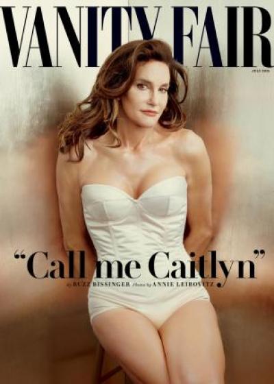 Caitlyn Jenner, formerly known as reality television star and former Olympic athlete Bruce Jenner, poses in an exclusive photograph made by Annie Leibovitz for Vanity Fair magazine and released by Vanity Fair on June 1, 2015.