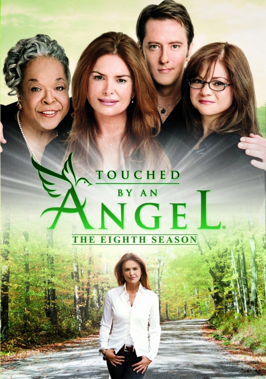 The cover to the "Touched By An Angel" season 8 DVD set.