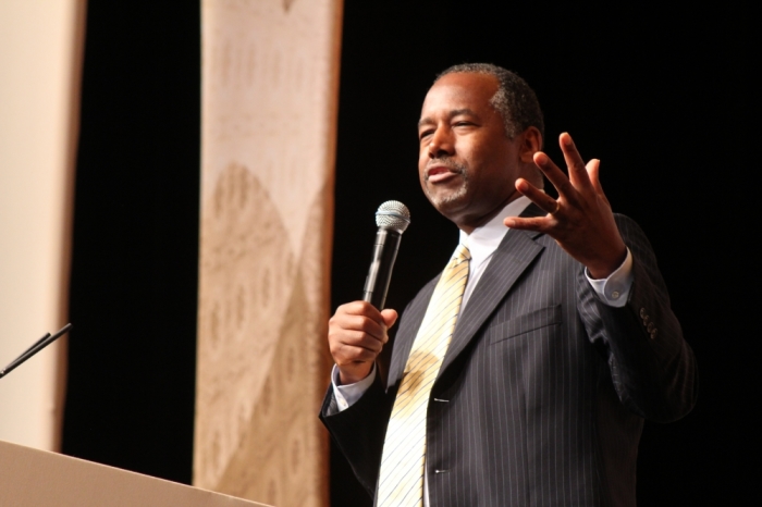 Presidential candidate Ben Carson speaks at the Faith & Freedom Coalition's Road to Majority Conference in Washington D.C. on June 19, 2015.