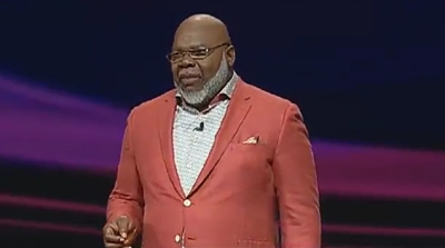 Bishop T.D. Jakes, founding pastor of The Potter's House in Dallas, Texas, speaks on Sunday, June 28, 2015.
