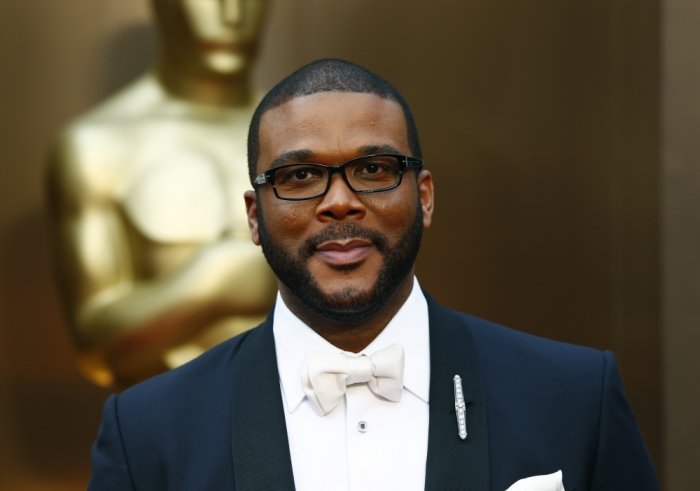 Actor and director Tyler Perry arrives at the 86th Academy Awards in Hollywood, California, March 2, 2014.