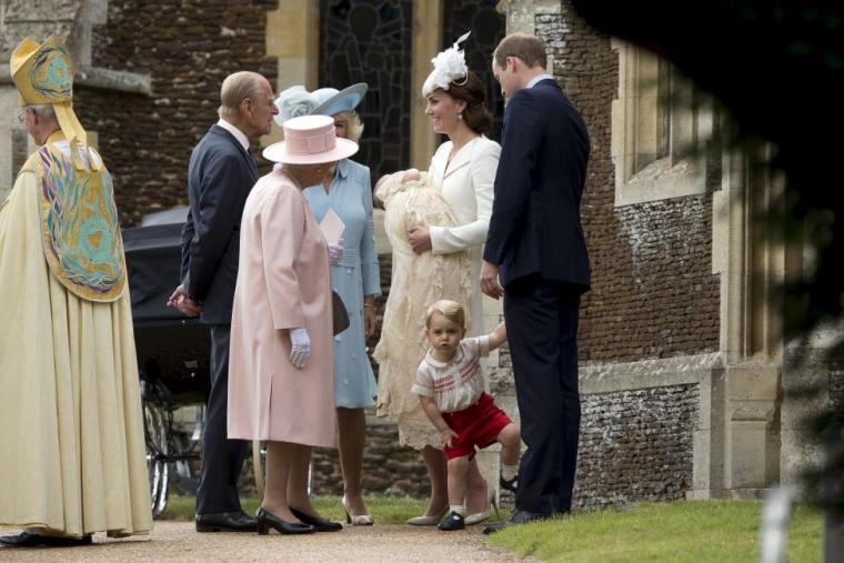 Kate Middleton, Prince William Celebrate Royal Christening of