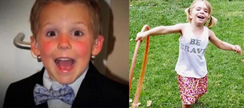 Jackie, 4 (R) used to be Jack (L)