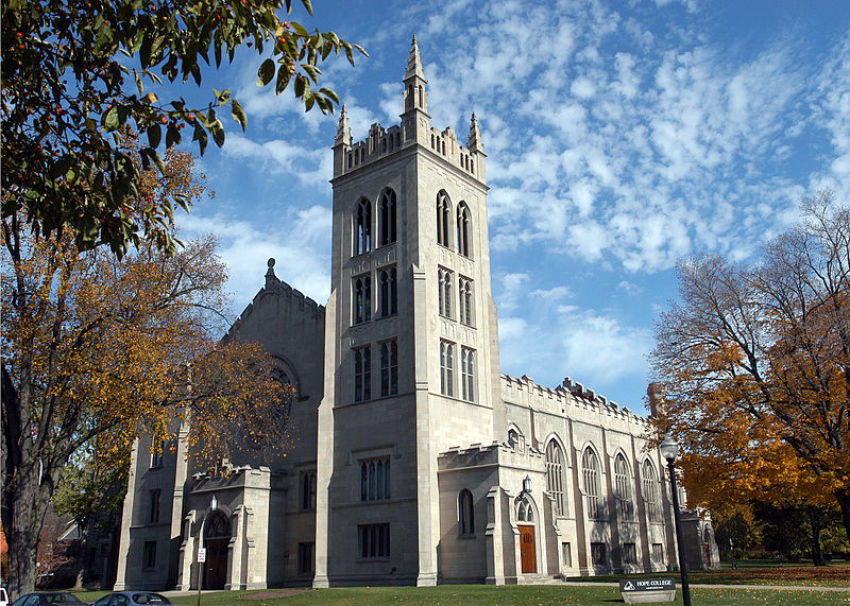 Hope College's Dimnent Chapel