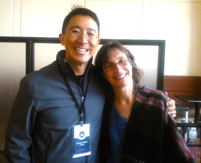 Christopher Yuan (L) and Rosaria Butterfield (R)