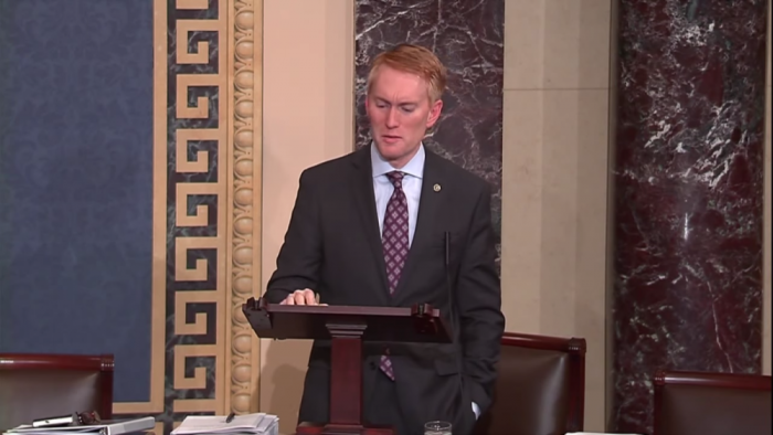 Senator James Lankford, R-Okla., delivered an emotional speech on the floor of the U.S. Senate Thursday about the recent Planned Parenthood undercover video and their abortion practices to harvest body parts.