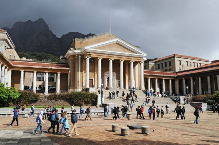 The Jameson Hall and Jammie Plaza at the University of Cape Town, located in South Africa.