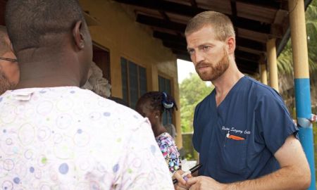 Dr. Kent Brantly and his wife Amber released their book "Called for Life: How Loving Our Neighbor Led Us Into the Heart of the Ebola Epidemic" on July 21, 2015.