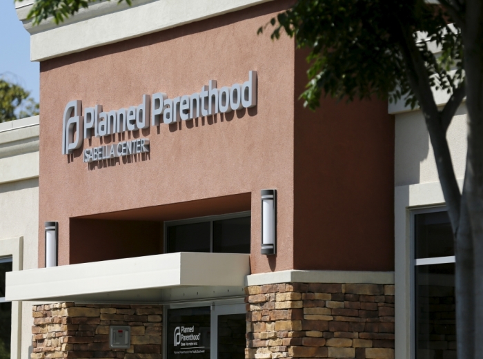 A Planned Parenthood clinic is seen in Vista, California, August 3, 2015.