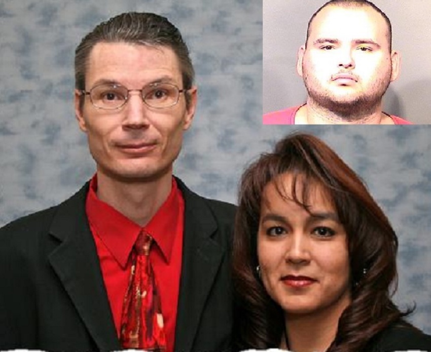 Les and Marie Snodgrass. John Grace, 21, (inset).