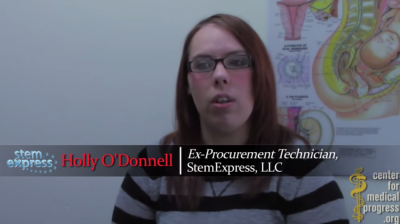 Holly O'Donnell, a former fetal tissue procurement technician from StemExpress, discusses the ethical violations behind the company's procurement of aborted baby parts in the Center Medical Progress' sixth video on Planned Parenthood.