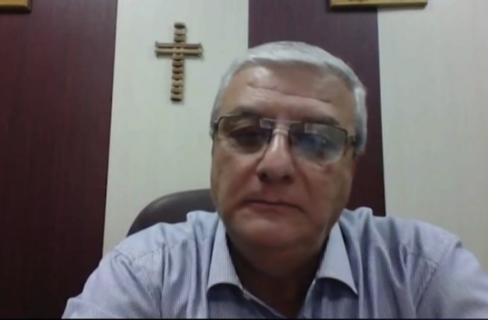 Pastor Maher Fouad of The New Testament Baptist Church of Baghdad, Iraq